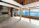 Large interior with lake view