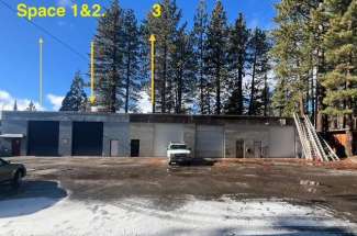 Tahoe City Commercial Spaces for LEASE  (3) Warehouse Storage Bays or fabrication / repair / light industrial